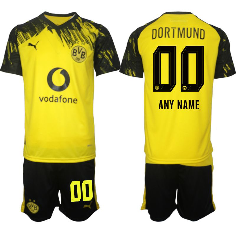 Men 2025-2026 Club Borussia Dortmund home Yellow customized Soccer Jersey